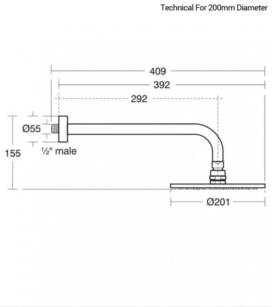 طاسة مدور ايديال ستاندرد رين - الصورة 3
