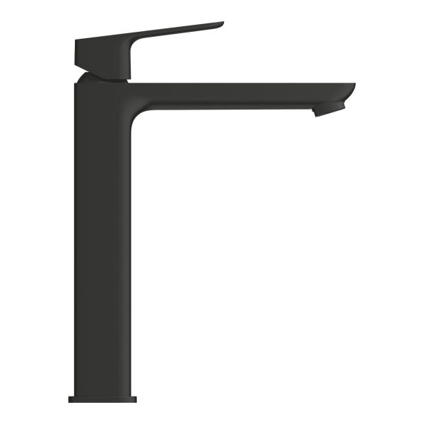 1017292430خلاط مغسلة عالي أسود GROHE Cubeo - Image 2