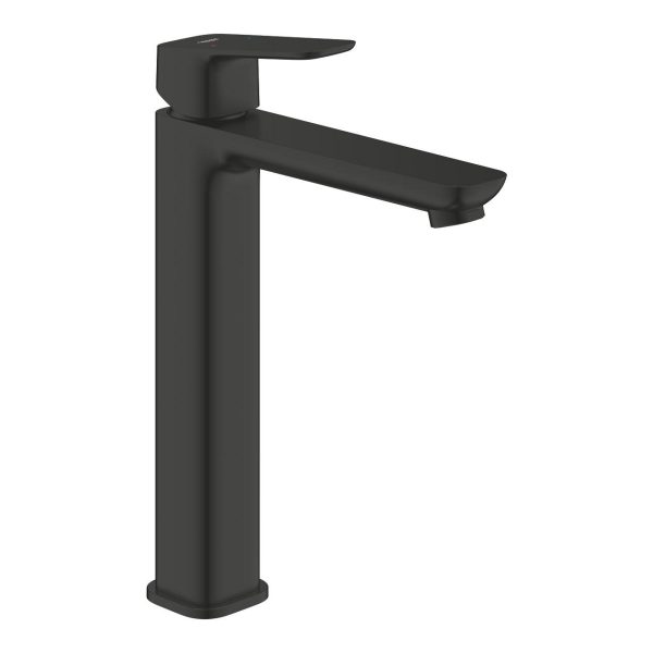 1017292430خلاط مغسلة عالي أسود GROHE Cubeo