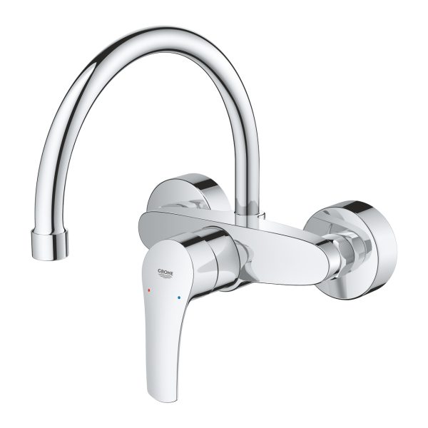 32482003خلاط مجلى بالجدار جروهي Eurosmart - Image 3