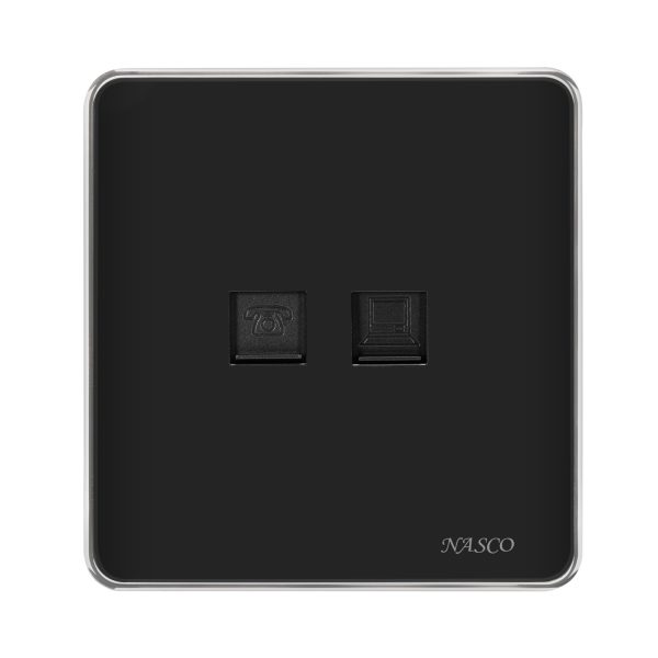 فيش تليفون +فيش كمبيوتر NASCO رويال 5568