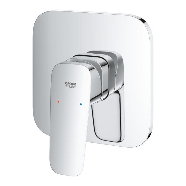 ⁦1017770000وجه خلاط دش دفن خط واحد كروم GROHE Cubeo⁩ - الصورة ⁦2⁩