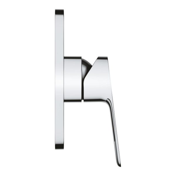 ⁦1017770000وجه خلاط دش دفن خط واحد كروم GROHE Cubeo⁩ - الصورة ⁦3⁩