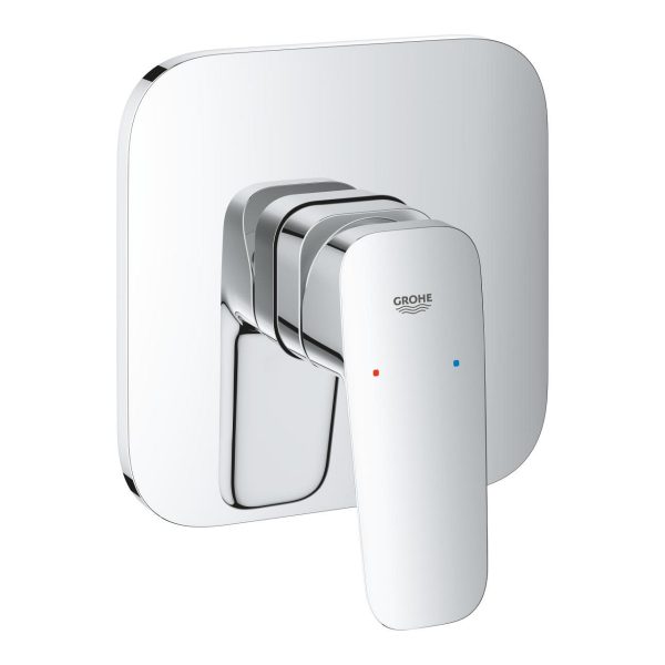⁦1017770000وجه خلاط دش دفن خط واحد كروم GROHE Cubeo⁩ - الصورة ⁦4⁩