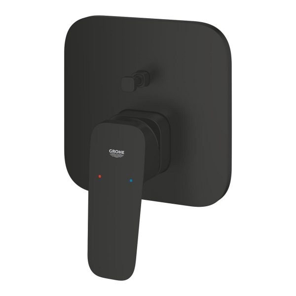 ⁦1017782430 وجه خلاط دش دفن خطين أسودGROHE Cubeo⁩ - الصورة ⁦4⁩