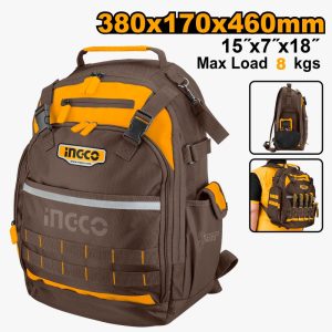 INGCO شنطة عدة للظهر 8 كيلو HBP01028