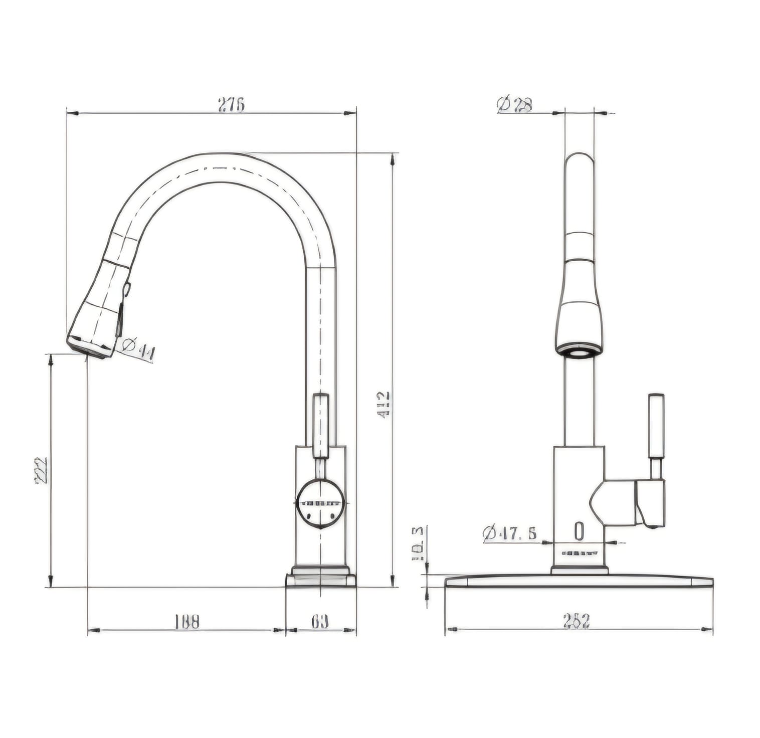 خلاط مجلى سحاب هزنت 21894 - الصورة 2