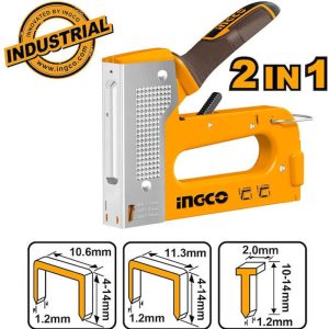 INGCO مسدس دباسة متين 2 في 1 HSG1408