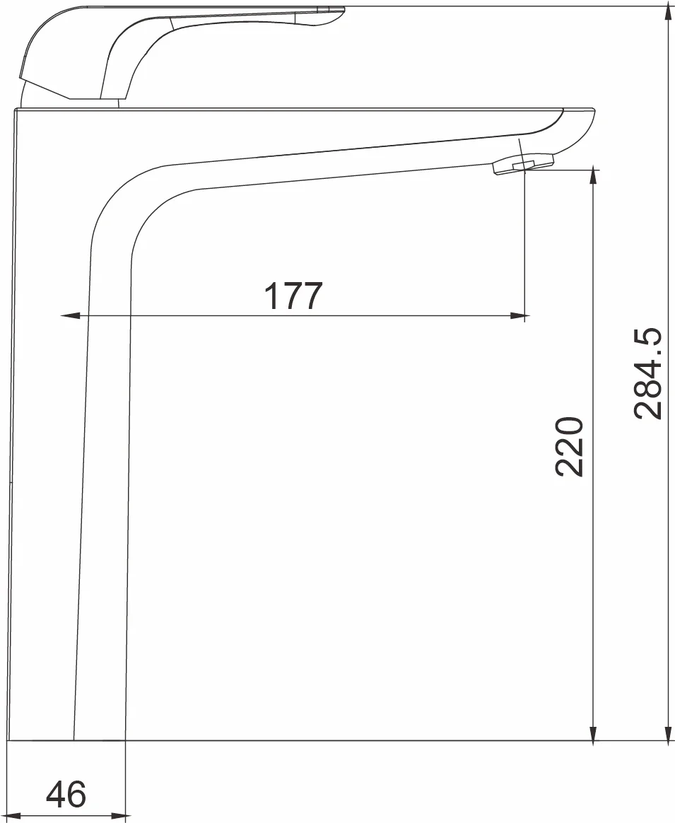 خلاط مغسلة عالي أتوماتيك هزنت 7007-ELITE - الصورة 2
