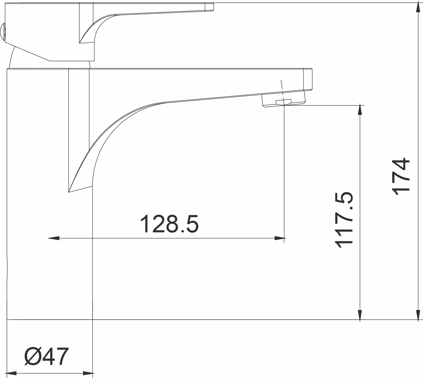 خلاط مغسلة أوتوماتيك هزنت 2001-GLORY - الصورة 2