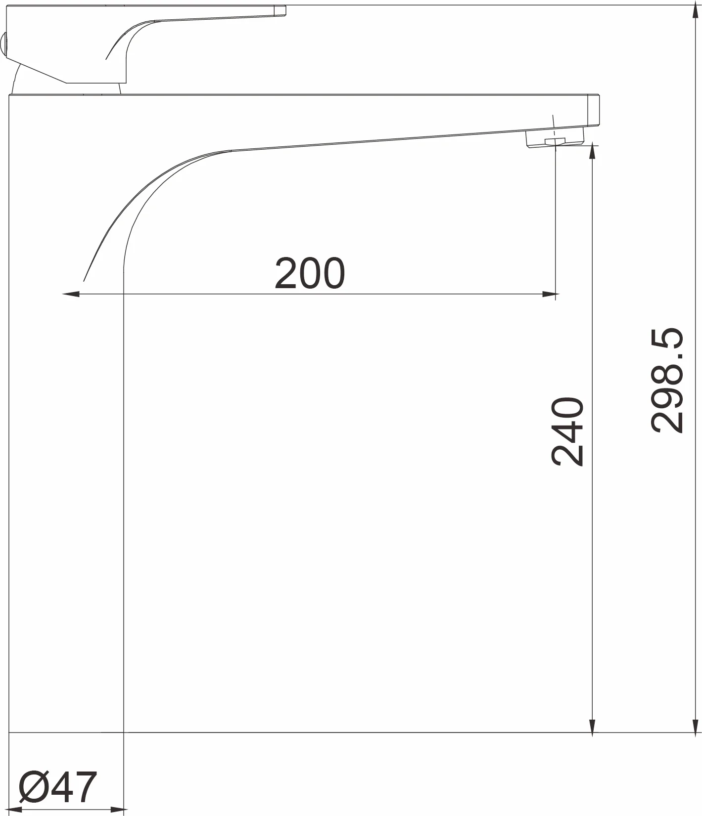 خلاط مغسلة طويل أتوماتيك هزنت 2007- GLORY - الصورة 2